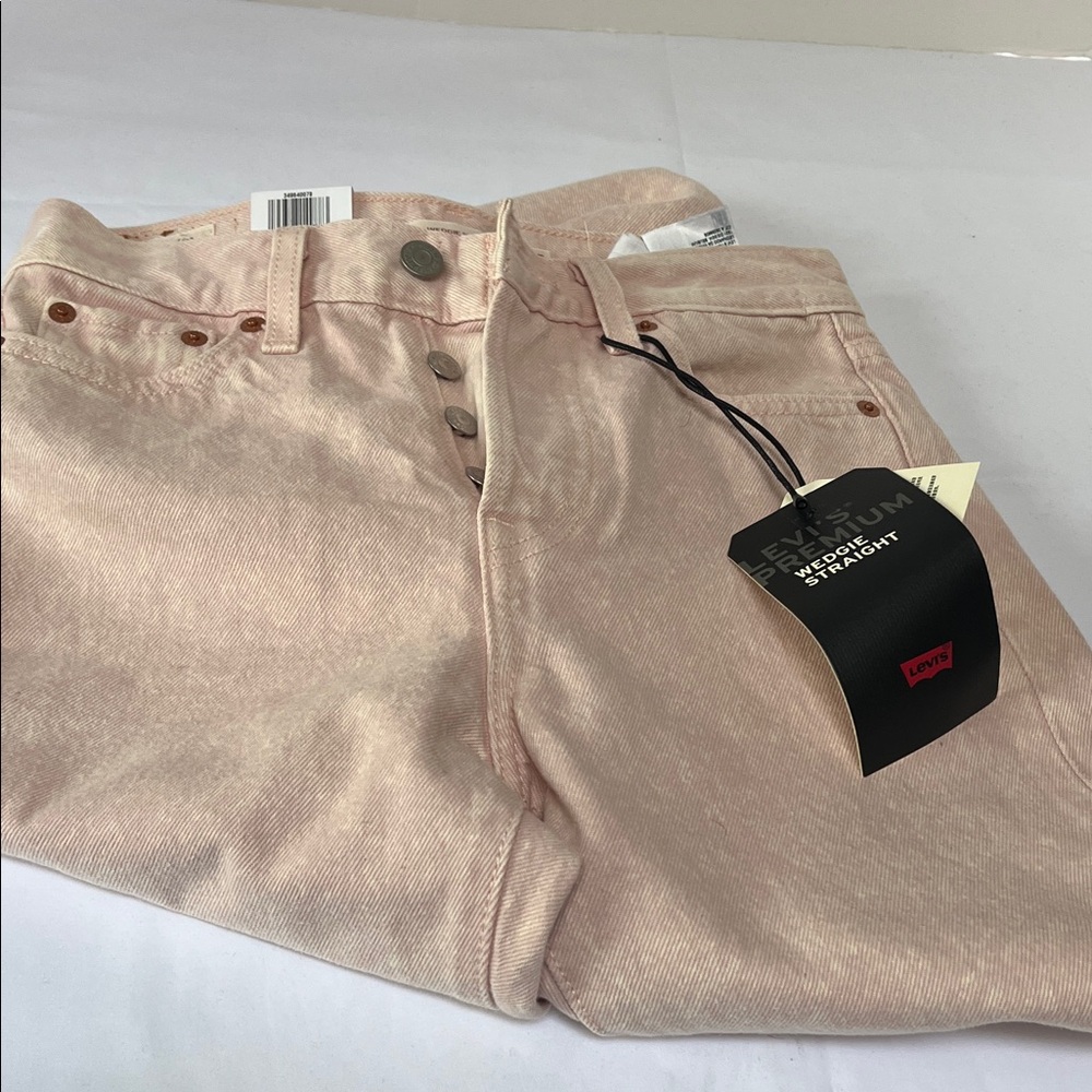 Levi's Women's Soft acid wash Pink Jeans